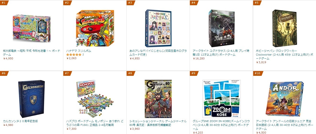 Amazonランキング 新学期の日に カルカソンヌ周年記念版 が 21年9月1日 水 通常版はどうなのか アナログゲーム ボードゲーム速報